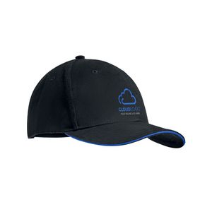 GiftRetail MO9644 - DUNEDIN Gorra algodón grueso Azul royal