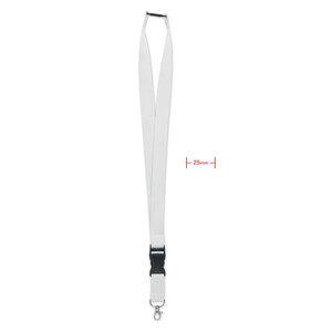 GiftRetail MO9661 - WIDE LANY Lanyard 25mm con mosquetón