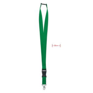 GiftRetail MO9661 - WIDE LANY Lanyard 25mm con mosquetón