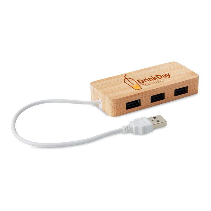 GiftRetail MO9738 - VINA Hub USB de 3 puertos 2.0