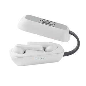 GiftRetail MO9768 - FOLK Set auriculares (TWS) Blanco