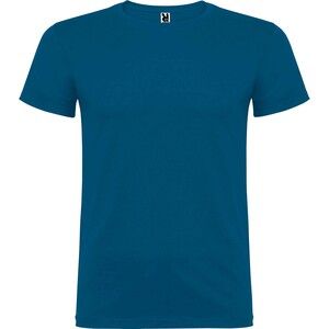 Roly CA6554 - BEAGLE Camiseta de manga corta de cuello redondo doble con elastano Moonlight Blue