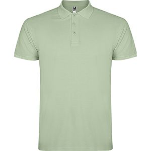 Roly PO6638 - STAR Polo de hombre de manga corta VERDE MIST