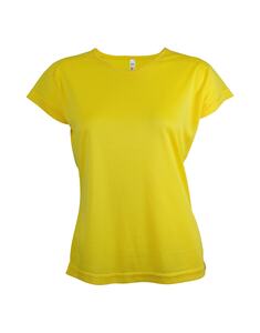 Mustaghata GAZELLE - Camiseta activa para mujeres 125 G col en u Amarillo