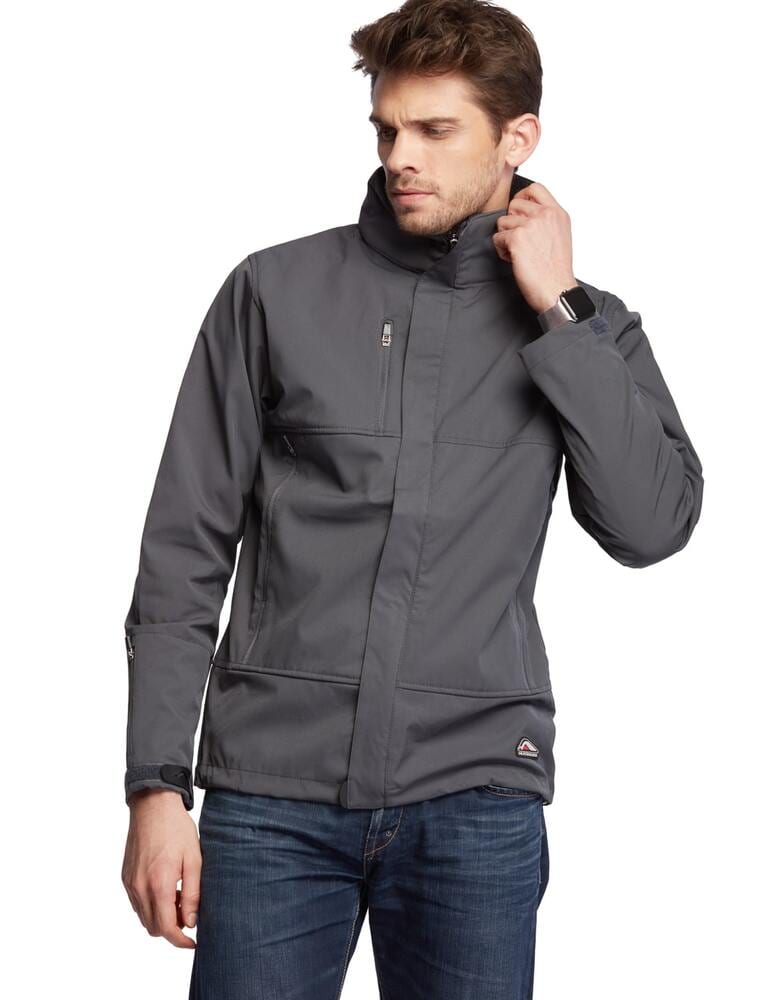 Mustaghata JASPER - Chaqueta de softshell para hombres 3 en 1