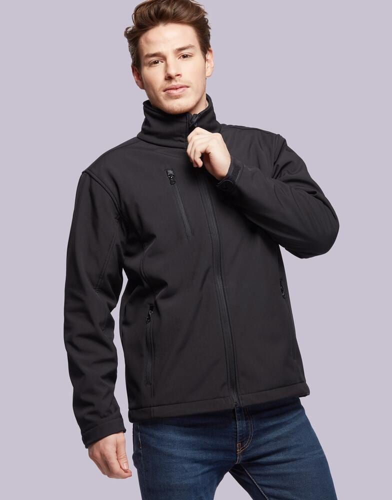 Mustaghata KOBE - Chaqueta de softshell para hombres 3 capas