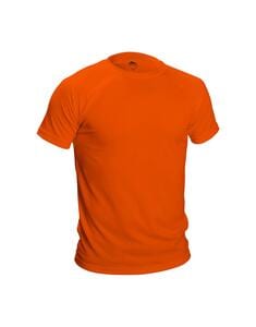 Mustaghata RUNAIR - Camiseta activa para hombres mangas cortas Naranja