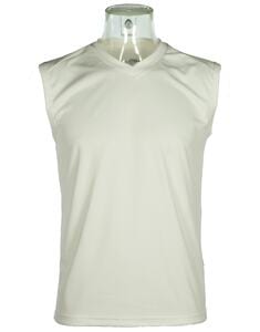 Mustaghata SPRINT - Camiseta sin mangas unisex 140 g Blanco