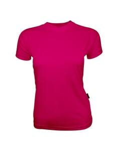 Mustaghata STEP - Camiseta corriendo para mujeres 140 g Fucsia