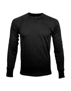 Mustaghata TRAIL - Camiseta activa para hombres mangas largas 140 g Negro