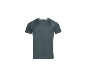 Stedman ST8030 - Equipo deportivo Raglan Camiseta para hombre Granite Grey
