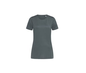 Stedman ST8100 - Camiseta deportiva Damas Granite Grey