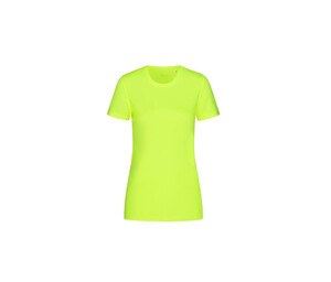 Stedman ST8100 - Camiseta deportiva Damas Cyber Yellow