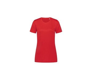 Stedman ST8100 - Camiseta deportiva Damas Crimson Red