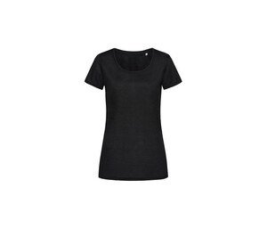 Stedman ST8700 - Camiseta de toque de algodón deportivo damas Black Opal