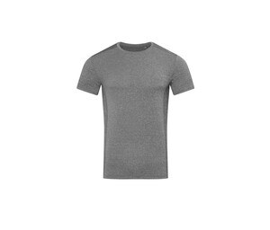Stedman ST8850 - Camiseta de camiseta deportiva reciclada para hombre Grey Heather