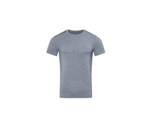 Stedman ST8850 - Camiseta de camiseta deportiva reciclada para hombre Denim Heather