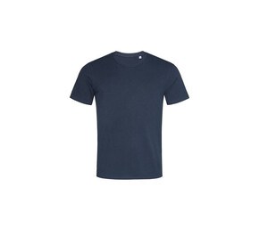 Stedman ST9630 - Relájate para hombre de la camiseta del cuello de la tripulación Marina Blue