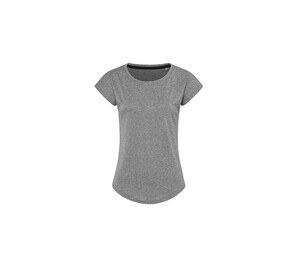 Stedman ST8930 - Camiseta deportiva reciclada Movimiento Damas Grey Heather