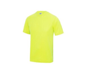 Just Cool JC001J - camiseta neoteric™ transpirable niño Electric Yellow