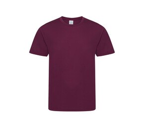 Just Cool JC001J - camiseta neoteric™ transpirable niño Burgundy