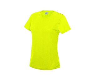 Just Cool JC005 - Camiseta transpirable Neoteric™ para mujer Electric Yellow