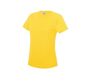 Just Cool JC005 - Camiseta transpirable Neoteric™ para mujer Sun Yellow