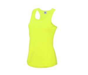 Just Cool JC015 - Camiseta de tirantes mujer Electric Yellow