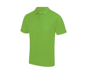Just Cool JC040 - Polo hombre transpirable Lime Green