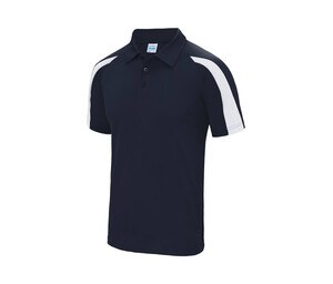 Just Cool JC043 - Polo sport contraste French Navy / Arctic White