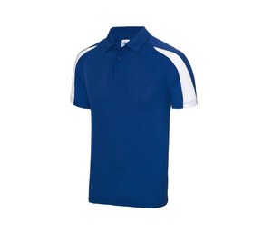 Just Cool JC043 - Polo sport contraste Royal Blue / Arctic White