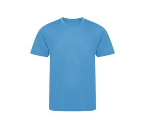 Just Cool JC201J - Camiseta deportiva infantil poliéster reciclado Sapphire Blue