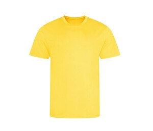Just Cool JC201 - Camiseta deportiva de poliéster reciclado Sun Yellow