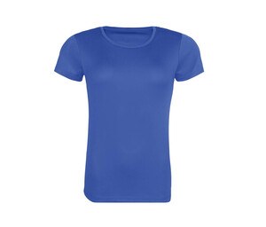 Just Cool JC205 - Camiseta deportiva de poliéster reciclado para mujer Azul royal