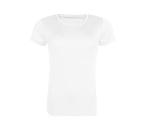 Just Cool JC205 - Camiseta deportiva de poliéster reciclado para mujer Arctic White