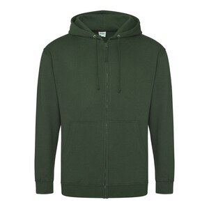 AWDIS JH050 - Sudadera con cremallera Verde botella