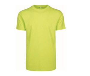 Build Your Brand BY004 - Camiseta cuello redondo frozen yellow