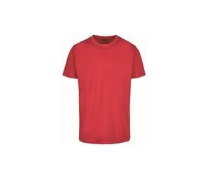 Build Your Brand BY004 - Camiseta cuello redondo City Red