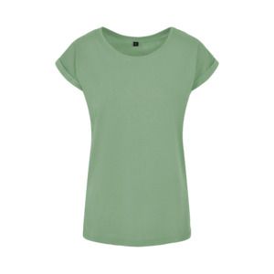 Build Your Brand BY021 - Camiseta mujer Neo mint