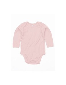 Babybugz BZ030 - Body de bebé orgánico de manga larga Polvo rosa