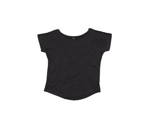 Mantis MT091 - Camiseta holgada de mujer Charcoal Grey Melange