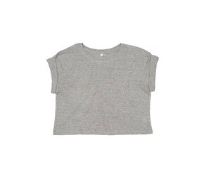 Mantis MT096 - Camiseta corta mujer Heather Grey Melange