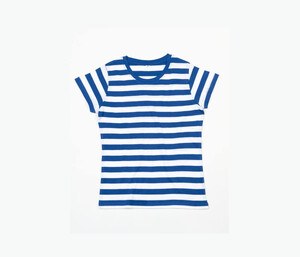 Mantis MT110S - Camiseta mujer rayas Classic Blue/White