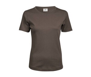 Tee Jays TJ580 - Camiseta Interlock Para Mujer Chocolate