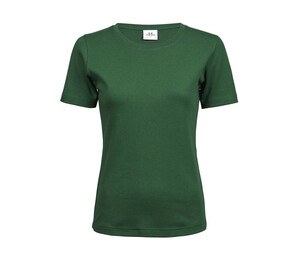 Tee Jays TJ580 - Camiseta Interlock Para Mujer Verde bosque
