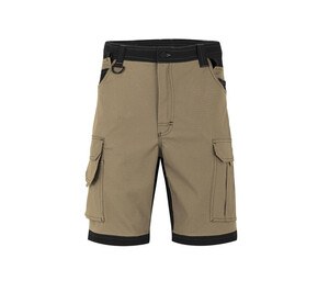 VELILLA VL3029S - Pantalones cortos de bermudas de bolsillo múltiple Sand/Black