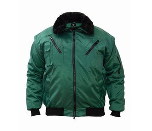 Korntex KX700 - Chaqueta piloto 4 en 1 Verde