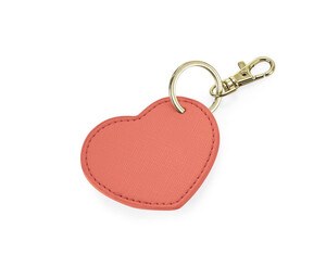 Bag Base BG746 - Clip de llave de corazón boutique Coral