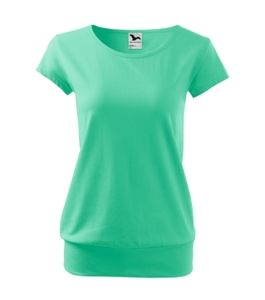 Malfini 120 - Camiseta de la ciudad Damas Menta