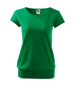 Malfini 120 - Camiseta de la ciudad Damas Kelly Verde